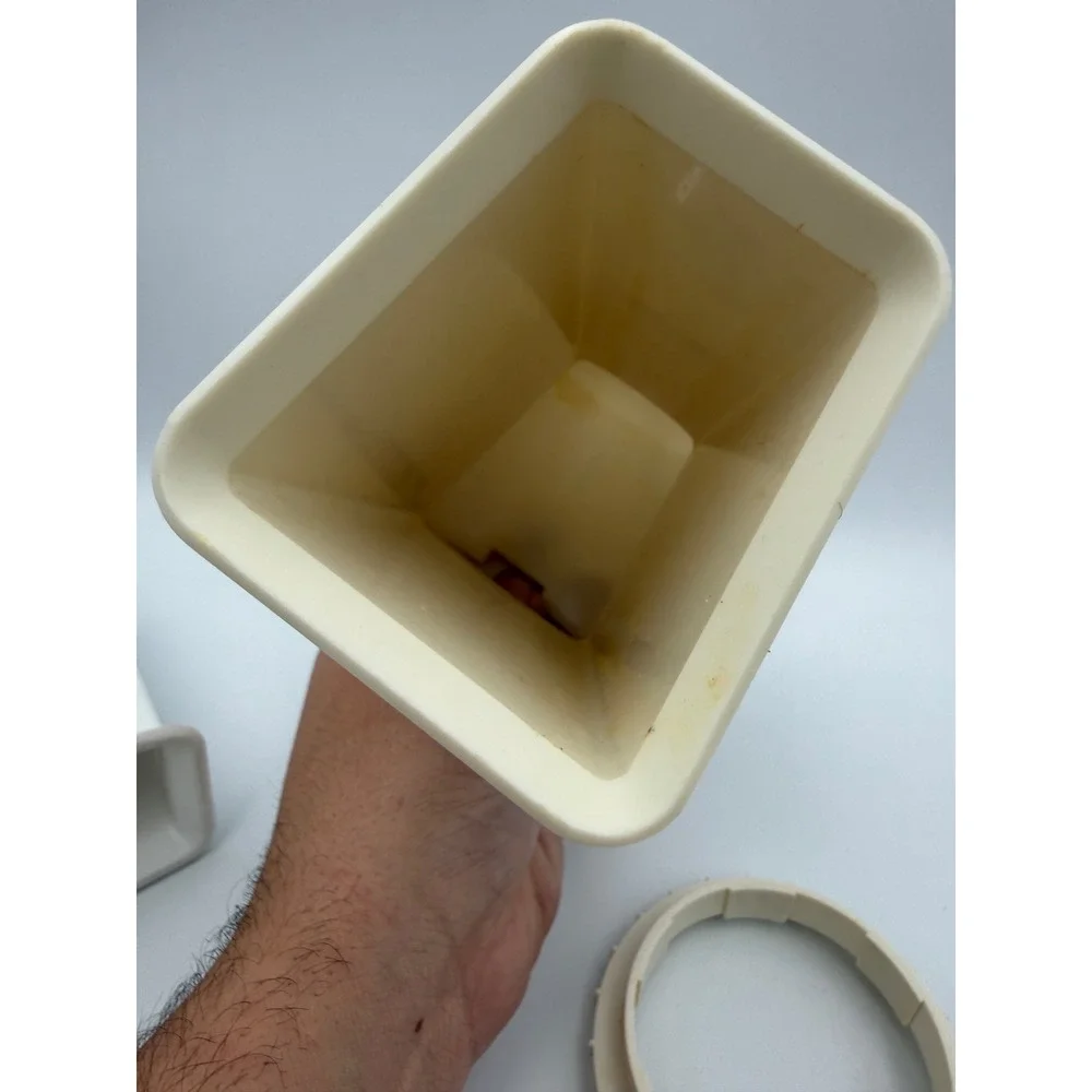 Food Processor Replacement‎ Parts Food Pusher Chute Locking Ring White
